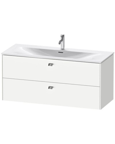 Тумба белый матовый 122 см Duravit Brioso BR431401018