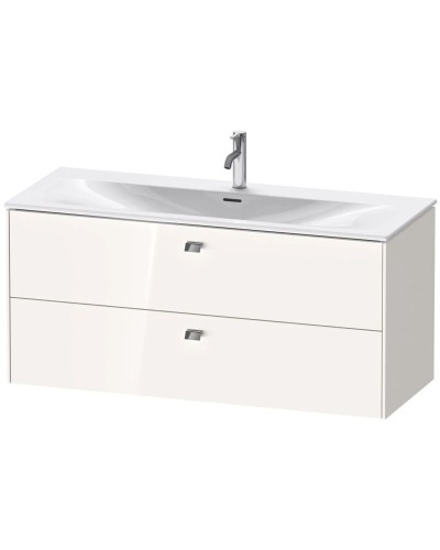 Тумба белый глянец 122 см Duravit Brioso BR431401022