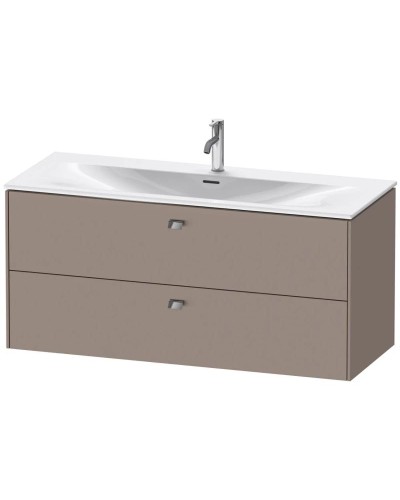 Тумба базальт матовый 122 см Duravit Brioso BR431401043