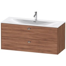 Тумба орех 122 см Duravit Brioso BR431401079