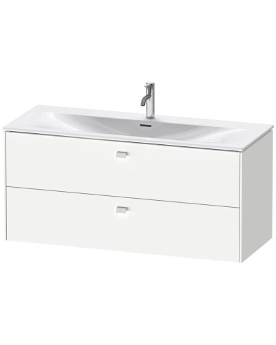 Тумба белый матовый 122 см Duravit Brioso BR431401818