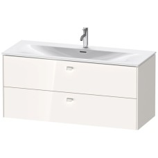 Тумба белый глянец 122 см Duravit Brioso BR431402222