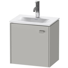 Тумба бетонно-серый матовый 44 см Duravit Brioso BR4208L0707