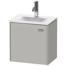 Тумба бетонно-серый матовый 44 см Duravit Brioso BR4208L0707