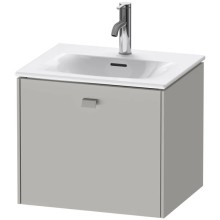 Тумба бетонно-серый матовый 52 см Duravit Brioso BR420900707
