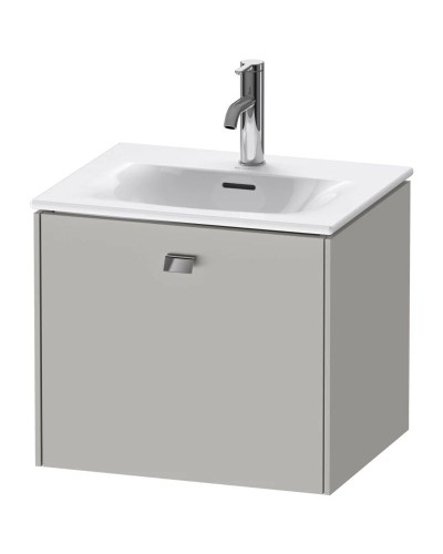 Тумба бетонно-серый матовый 52 см Duravit Brioso BR420901007