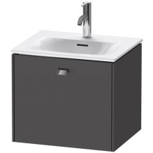 Тумба графит матовый 52 см Duravit Brioso BR420901049