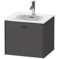 Тумба графит матовый 52 см Duravit Brioso BR420904949