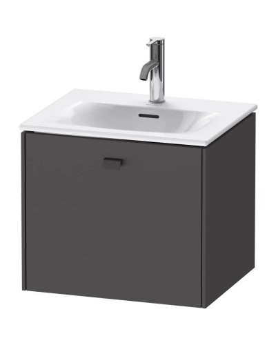 Тумба графит матовый 52 см Duravit Brioso BR420904949