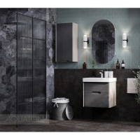 Тумба грей/дуб ойстер 53,2 см Акватон Оливия 1A254201OLUG0