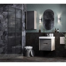 Тумба грей/дуб ойстер 53,2 см Акватон Оливия 1A254201OLUG0