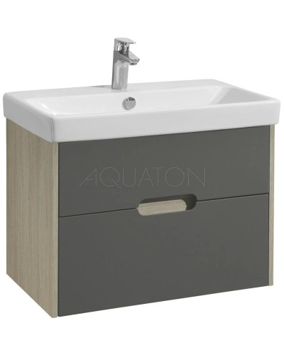 Тумба грей/дуб ойстер 68,2 см Акватон Оливия 1A254301OLUG0