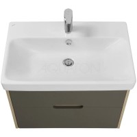 Тумба грей/дуб ойстер 68,2 см Акватон Оливия 1A254301OLUG0