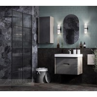 Тумба грей/дуб ойстер 68,2 см Акватон Оливия 1A254301OLUG0