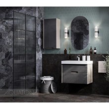 Тумба грей/дуб ойстер 68,2 см Акватон Оливия 1A254301OLUG0