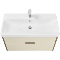 Тумба бежевый/дуб веллингтон 88,2 см Акватон Оливия 1A254401OLVG0