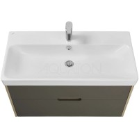 Тумба грей/дуб ойстер 88,2 см Акватон Оливия 1A254401OLUG0