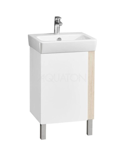 Тумба дуб верона/белый глянец 47,2 см Акватон Кантри 1A257801AHB20