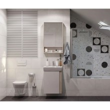 Тумба дуб верона/белый глянец 47,2 см Акватон Кантри 1A257801AHB20