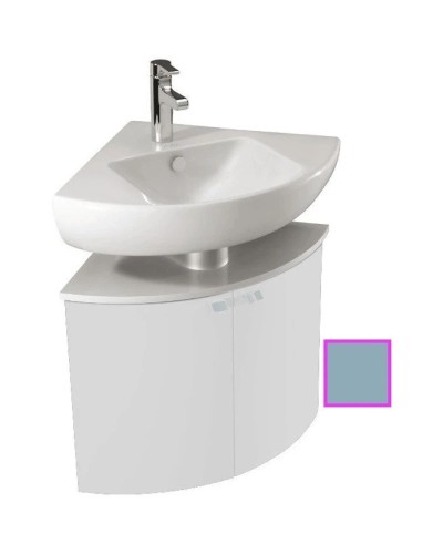 Угловая тумба аквамарин матовый 67,9 см Jacob Delafon Odeon Up EB864-M43