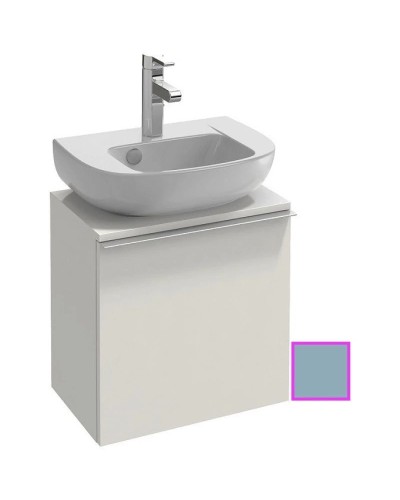 Тумба аквамарин матовый 45,2 см шарниры слева Jacob Delafon Odeon Up EB999G-M43