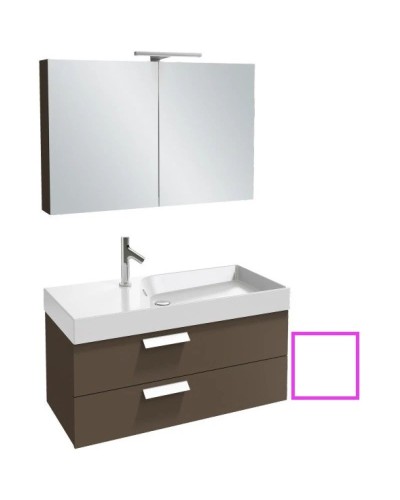 Тумба белый глянец 99,5 см Jacob Delafon Rythmik EB1310-G1C