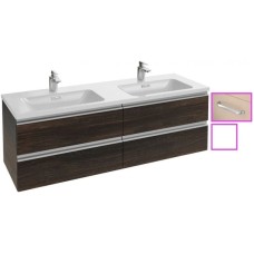 Тумба белый глянец 140 см Jacob Delafon Ove EB2070-R1-G1C