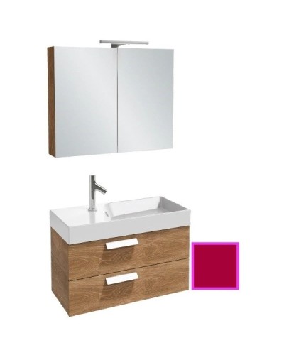 Тумба малиновый глянец 79,5 см Jacob Delafon Rythmik EB1302-R3