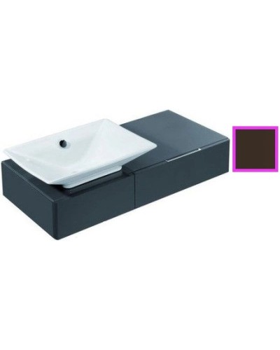 Тумба ледяной коричневый глянец 100 см Jacob Delafon Reve EB569-N23