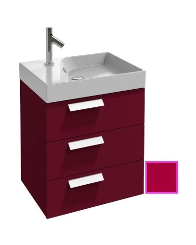 Тумба малиновый глянец 59,5 см Jacob Delafon Rythmik EB1307-R3
