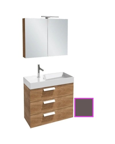 Тумба светло-коричневый глянец 79,5 см Jacob Delafon Rythmik EB1308-G80