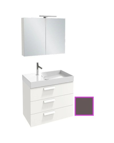 Тумба светло-коричневый глянец 79,5 см Jacob Delafon Rythmik EB1309-G80