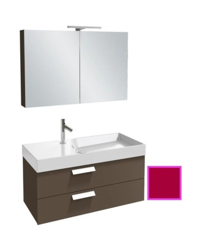 Тумба малиновый глянец 99,5 см Jacob Delafon Rythmik EB1310-R3