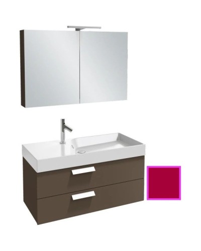 Тумба малиновый глянец 99,5 см Jacob Delafon Rythmik EB1304-R3