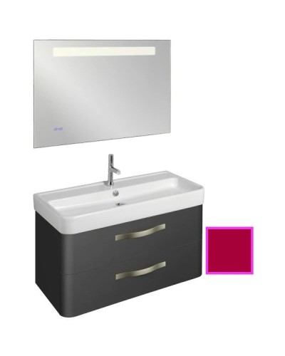 Тумба малиновый глянец 97,4 см Jacob Delafon Replay EB1047-R3