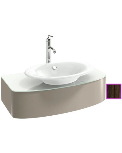 Тумба палисандр шпон 83 см Jacob Delafon Presquile EB1106-V13