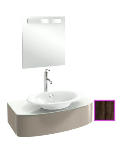 Тумба палисандр шпон 83 см Jacob Delafon Presquile EB1106-V13