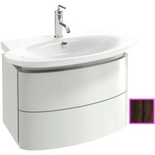 Тумба палисандр шпон 66 см 2 ящика Jacob Delafon Presquile EB1103-V13