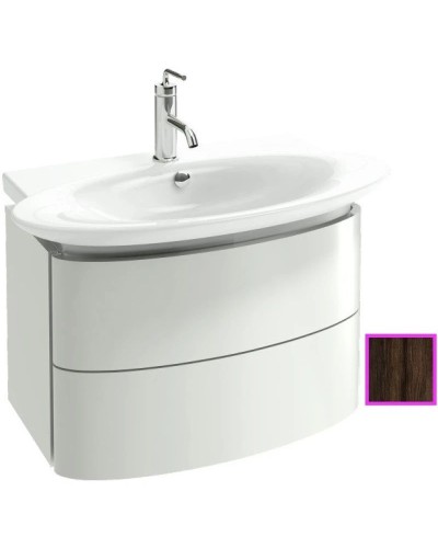 Тумба палисандр шпон 66 см 2 ящика Jacob Delafon Presquile EB1103-V13