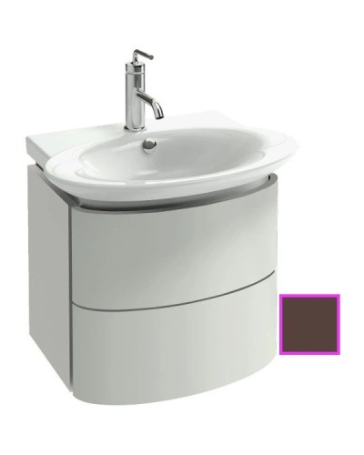 Тумба ледяной коричневый глянец 50 см Jacob Delafon Presquile EB1102-N23