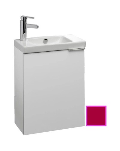 Тумба малиновый глянец с реверсивной дверцей 48,5 см Jacob Delafon Odeon Up EB863-R3