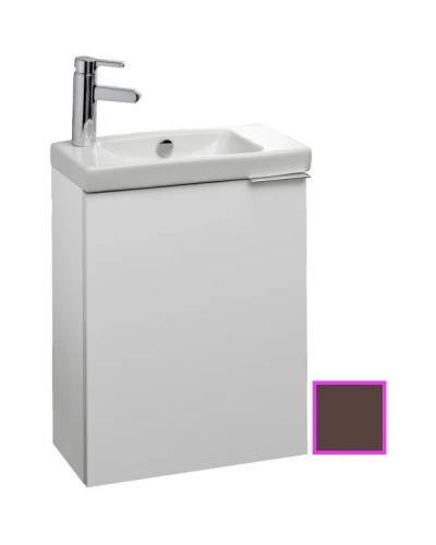 Тумба ледяной коричневый глянец с реверсивной дверцей 48,5 см Jacob Delafon Odeon Up EB863-N23