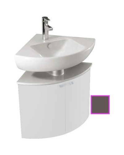 Угловая тумба светло-коричневый глянец 67,9 см Jacob Delafon Odeon Up EB864-G80