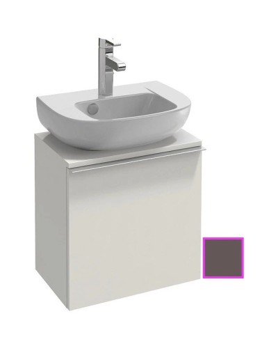 Тумба светло-коричневый глянец 45,2 см шарниры справа Jacob Delafon Odeon Up EB999D-G80