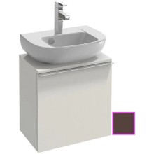 Тумба ледяной коричневый глянец 45,2 см шарниры справа Jacob Delafon Odeon Up EB999D-N23