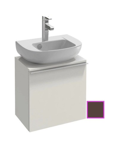 Тумба ледяной коричневый глянец 45,2 см шарниры справа Jacob Delafon Odeon Up EB999D-N23