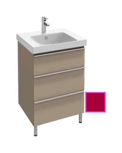 Тумба малиновый глянец 57 см Jacob Delafon Odeon Up EB990-R3