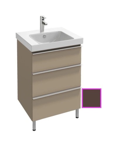 Тумба ледяной коричневый глянец 57 см Jacob Delafon Odeon Up EB990-N23