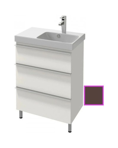 Тумба ледяной коричневый глянец 62 см Jacob Delafon Odeon Up EB991D-N23