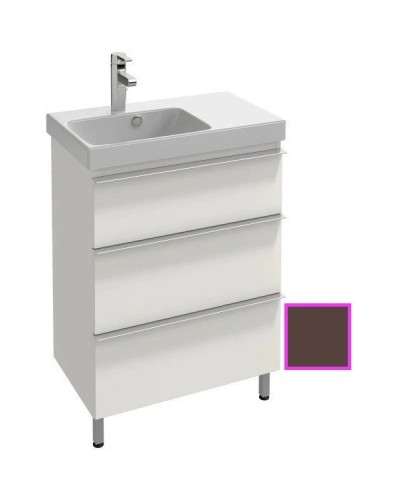 Тумба ледяной коричневый глянец 62 см Jacob Delafon Odeon Up EB991G-N23